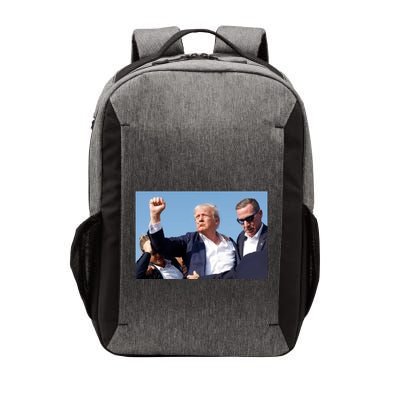 Trump Fist Bump Front And Back American Flag Design Vector Backpack