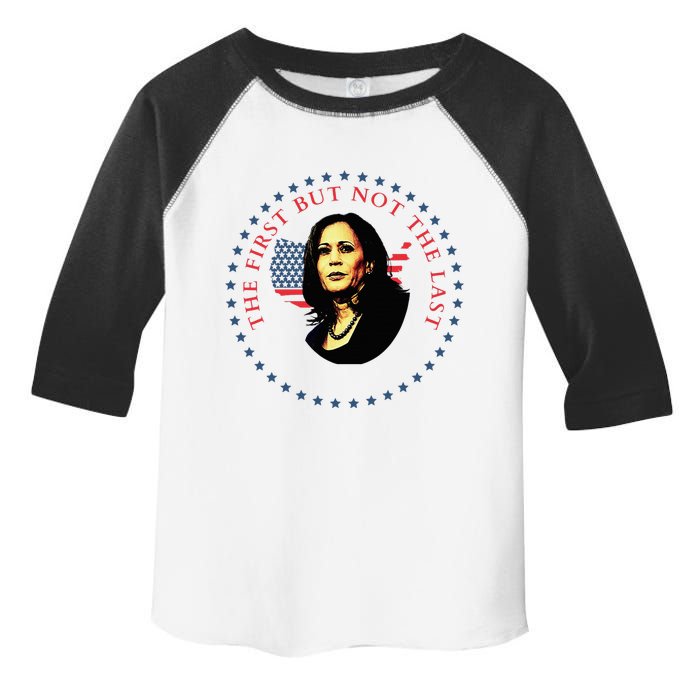 The First But Not The Last Kamala Harris Vp Vice President Toddler Fine Jersey T-Shirt