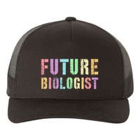 Tiny Future Biologist In Training Life Sciences Bio Yupoong Adult 5-Panel Trucker Hat