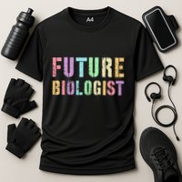 Tiny Future Biologist In Training Life Sciences Bio Performance Shirt