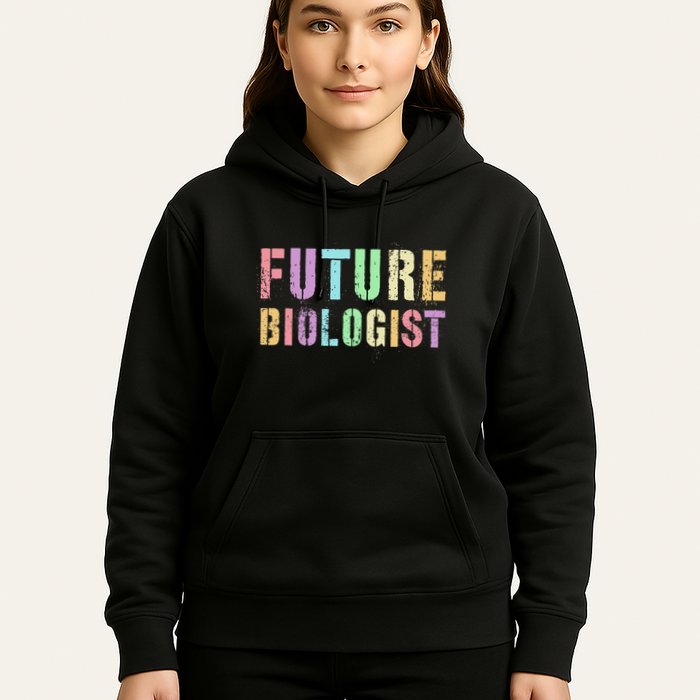 Tiny Future Biologist In Training Life Sciences Bio Hoodie