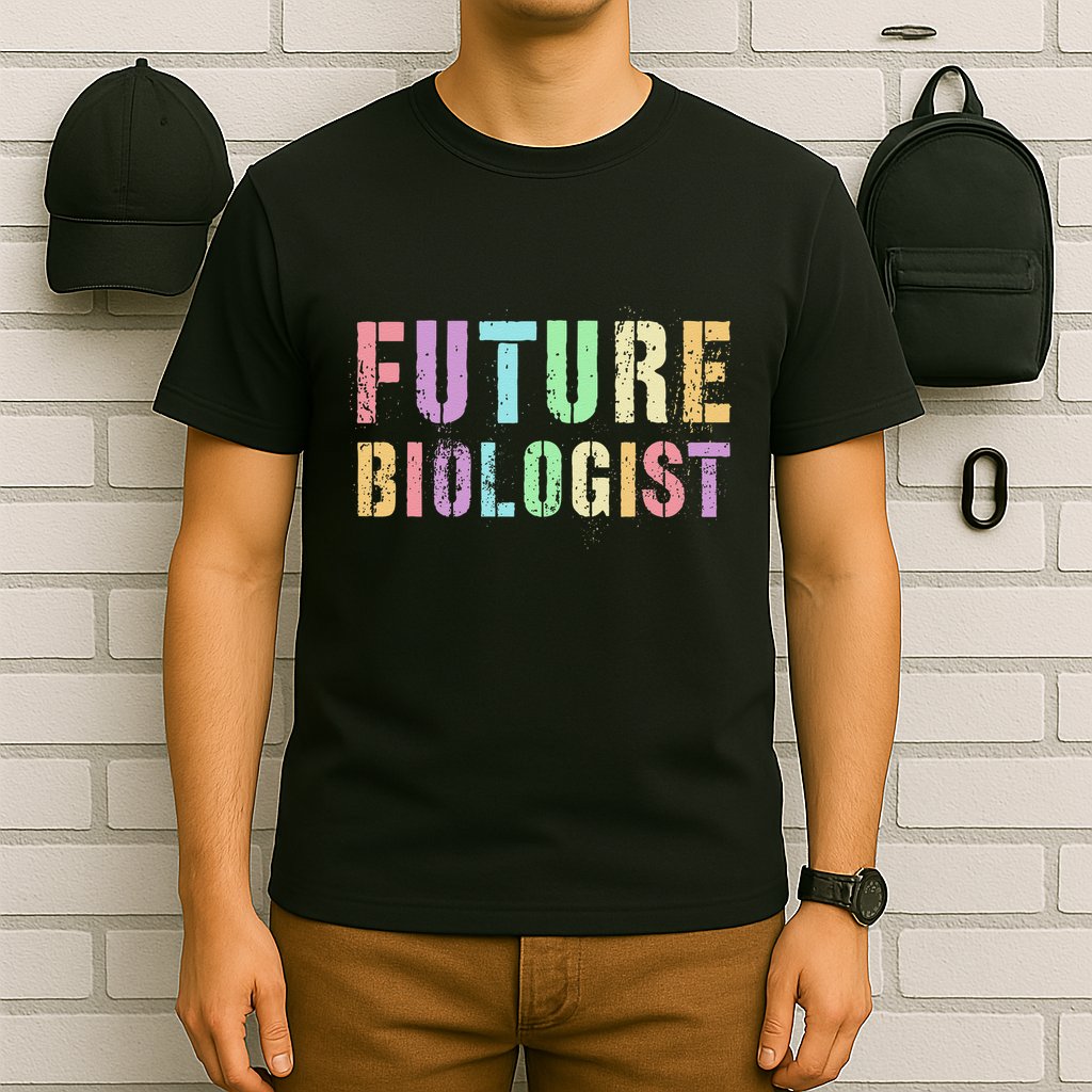 Tiny Future Biologist In Training Life Sciences Bio T-Shirt