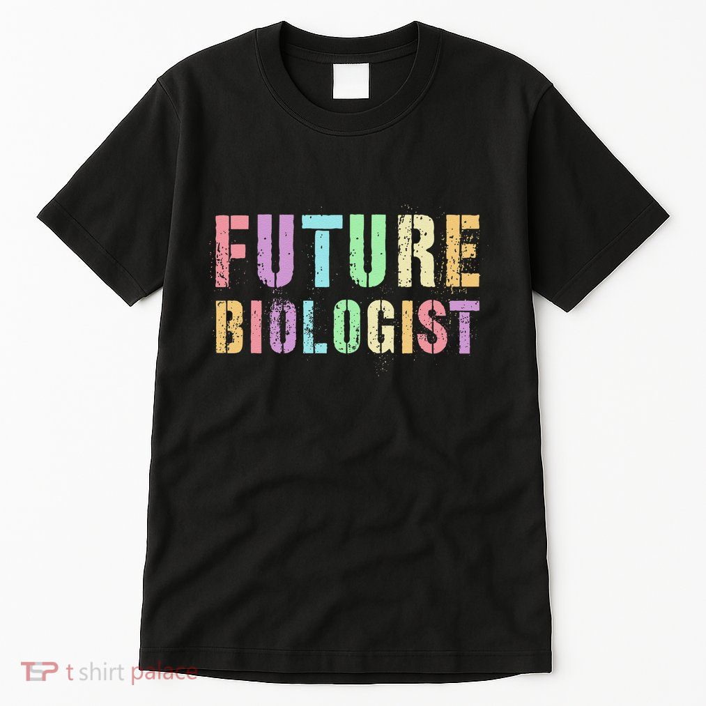 Tiny Future Biologist In Training Life Sciences Bio Tall T-Shirt