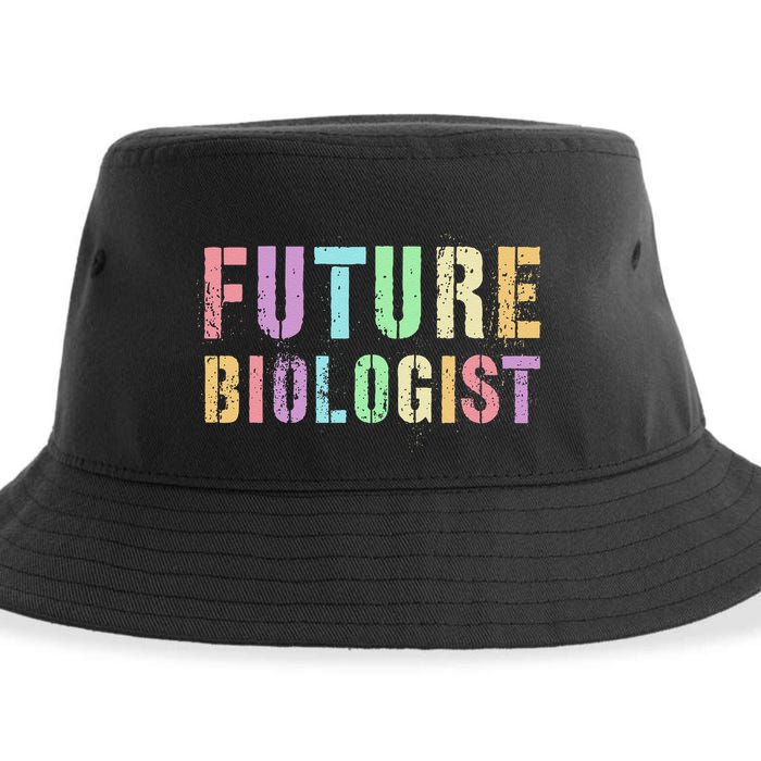 Tiny Future Biologist In Training Life Sciences Bio Sustainable Bucket Hat