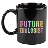 Tiny Future Biologist In Training Life Sciences Bio 11oz C Handle Ceramic Mug