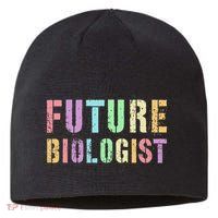 Tiny Future Biologist In Training Life Sciences Bio Sustainable Beanie