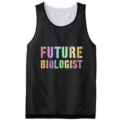 Tiny Future Biologist In Training Life Sciences Bio Mesh Reversible Basketball Jersey Tank