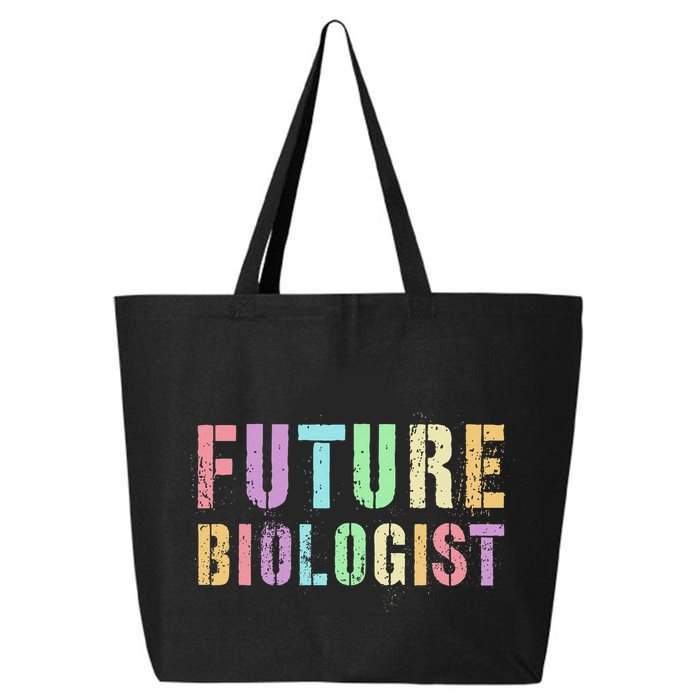 Tiny Future Biologist In Training Life Sciences Bio 25L Jumbo Tote
