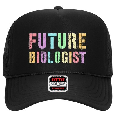 Tiny Future Biologist In Training Life Sciences Bio Trucker Hat