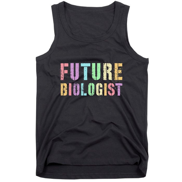 Tiny Future Biologist In Training Life Sciences Bio Tank Top