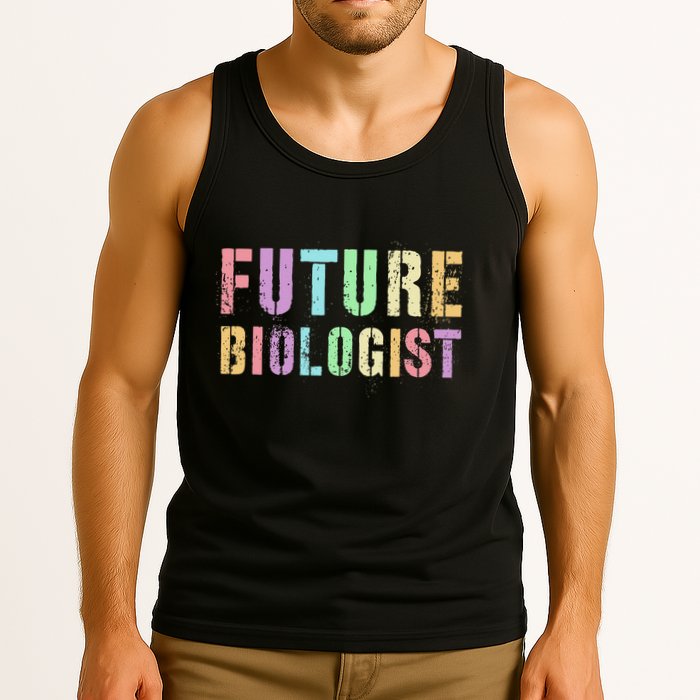 Tiny Future Biologist In Training Life Sciences Bio Tank Top