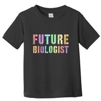 Tiny Future Biologist In Training Life Sciences Bio Toddler T-Shirt