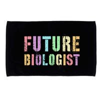 Tiny Future Biologist In Training Life Sciences Bio Microfiber Hand Towel