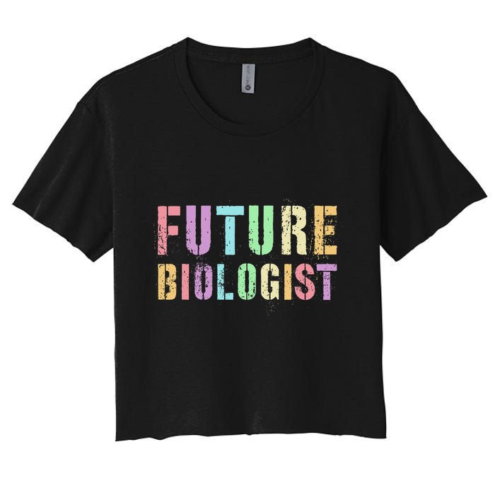 Tiny Future Biologist In Training Life Sciences Bio Crop Top