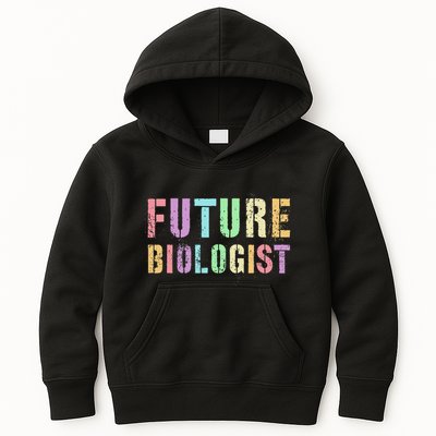 Tiny Future Biologist In Training Life Sciences Bio Kids Hoodie