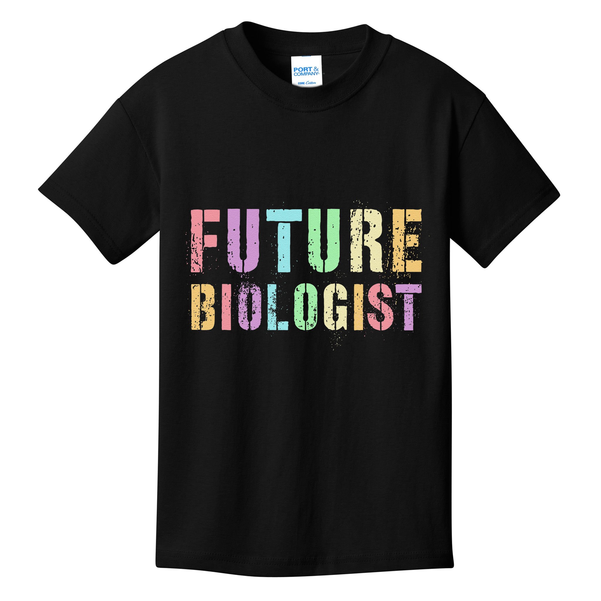 Tiny Future Biologist In Training Life Sciences Bio Kids T-Shirt
