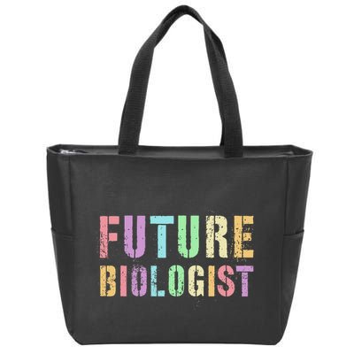 Tiny Future Biologist In Training Life Sciences Bio Zip Tote Bag