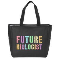 Tiny Future Biologist In Training Life Sciences Bio Zip Tote Bag