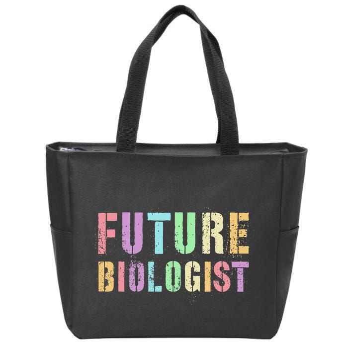Tiny Future Biologist In Training Life Sciences Bio Zip Tote Bag