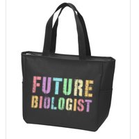 Tiny Future Biologist In Training Life Sciences Bio Zip Tote Bag