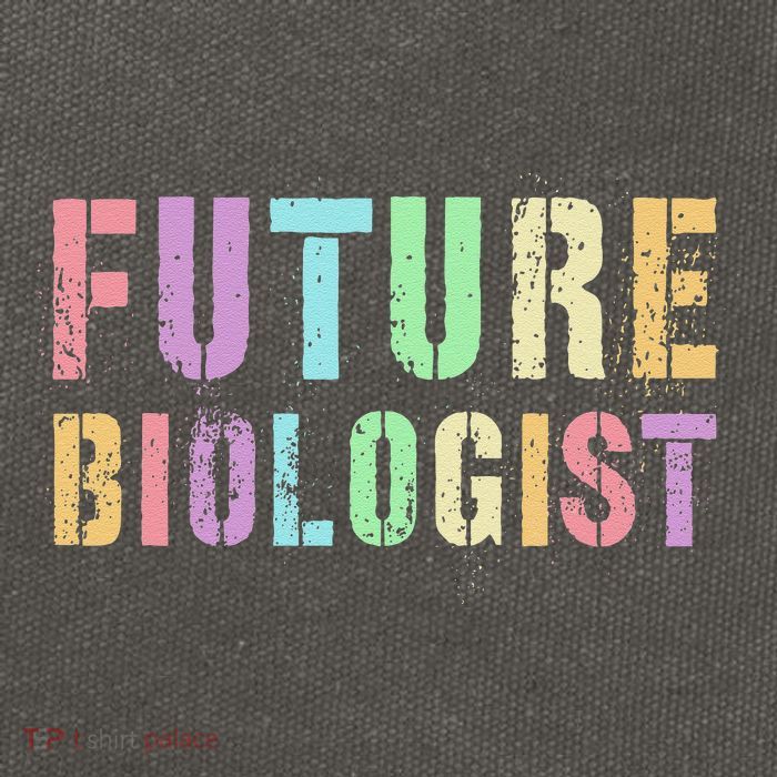 Tiny Future Biologist In Training Life Sciences Bio Cotton Canvas Backpack