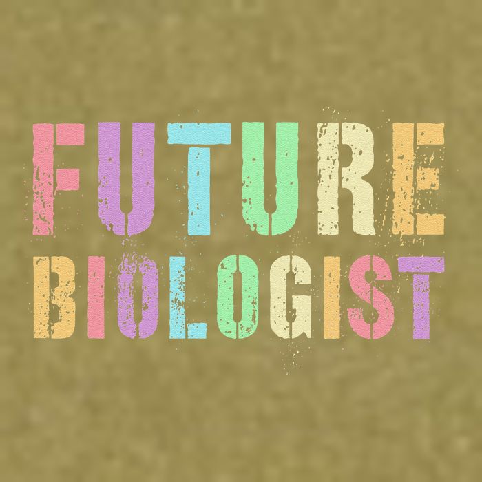 Tiny Future Biologist In Training Life Sciences Bio Garment-Dyed Women's Muscle Tee