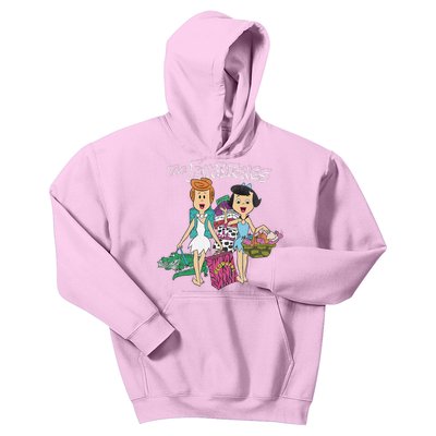 The Flintstones Betty Rubble & Wilma Flintstone Shopping Kids Hoodie