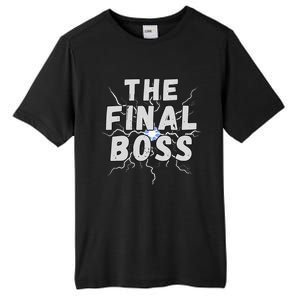 The Final Boss Rock Lightning Wrestling Rock Final Boss Tall Fusion ChromaSoft Performance T-Shirt