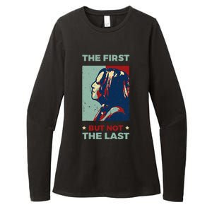 The First But Not The Last Kamala Harris 2024 Vice President Womens CVC Long Sleeve Shirt