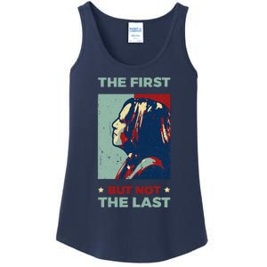 The First But Not The Last Kamala Harris 2024 Vice President Ladies Essential Tank