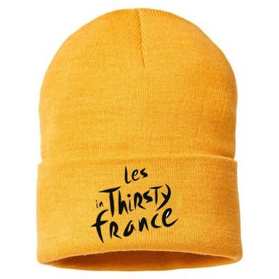 Thirsty France Bold Design Sustainable Knit Beanie