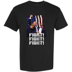 Trump Fight Bold Fighting Design Garment-Dyed Heavyweight T-Shirt