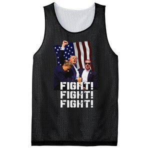 Trump Fight Bold Fighting Design Mesh Reversible Basketball Jersey Tank