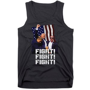 Trump Fight Bold Fighting Design Tank Top