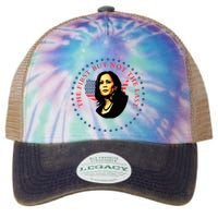 The First But Not The Last Kamala Harris Legacy Tie Dye Trucker Hat