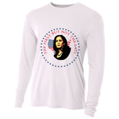 The First But Not The Last Kamala Harris Cooling Performance Long Sleeve Crew