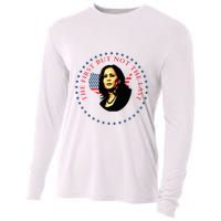 The First But Not The Last Kamala Harris Cooling Performance Long Sleeve Crew