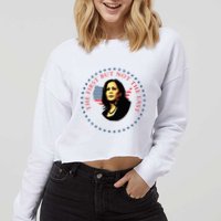 The First But Not The Last Kamala Harris Cropped Pullover Crew