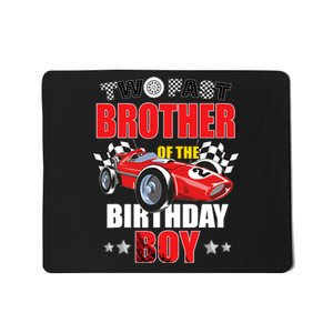 Two Fast Birthday Racing Car Brother Of The Birthday Boy Mousepad