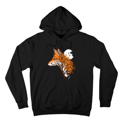 Tree Fox Beautiful Animal Hoodie