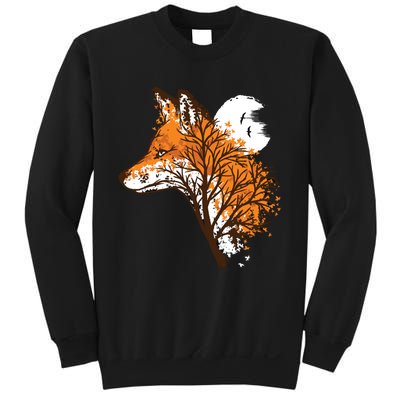 Tree Fox Beautiful Animal Sweatshirt