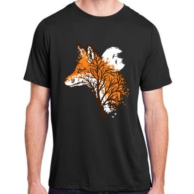 Tree Fox Beautiful Animal Adult ChromaSoft Performance T-Shirt