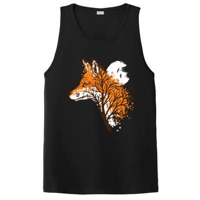 Tree Fox Beautiful Animal PosiCharge Competitor Tank