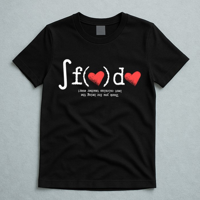 Thanks For Being The Best Calculus Teacher Ever T-Shirt