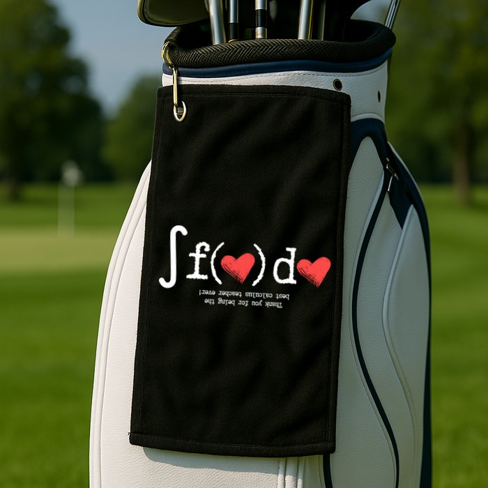 Thanks For Being The Best Calculus Teacher Ever Golf Towel