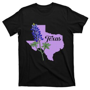 Texas Flower Bluebonnet T-Shirt