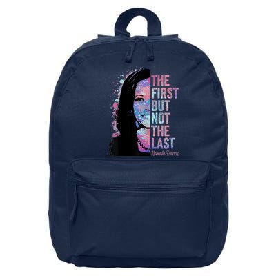 The First But Not The Last Madam President Harris 16 in Basic Backpack