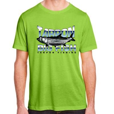 Tarpon Fishing Big Fish Adult ChromaSoft Performance T-Shirt