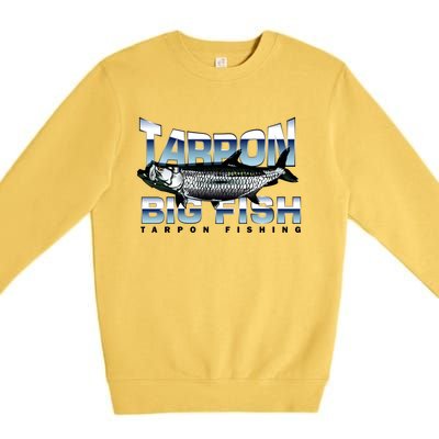 Tarpon Fishing Big Fish Premium Crewneck Sweatshirt