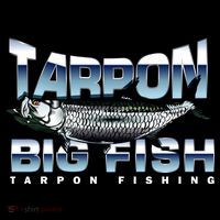 Tarpon Fishing Big Fish Cooling Performance Long Sleeve Crew
